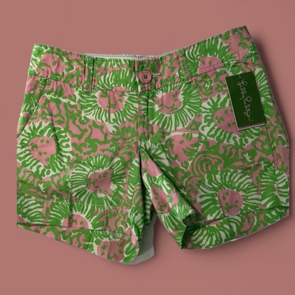 Lilly Pulitzer Callahan Shorts NWT Sz 00